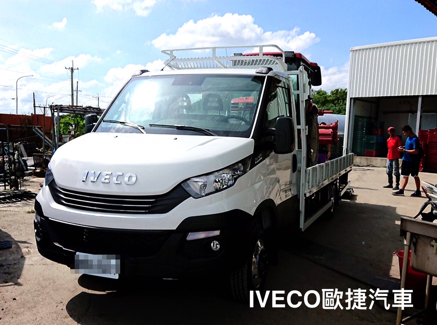 農機載運車-iveco貨車改裝