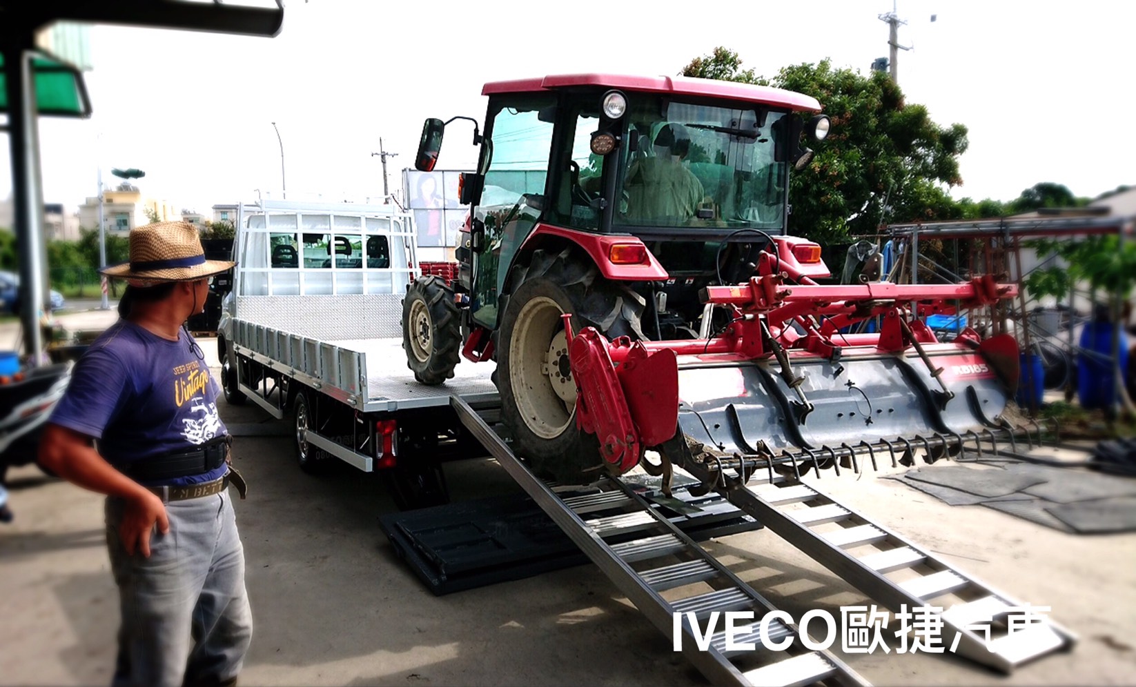 農機載運車-iveco貨車改裝