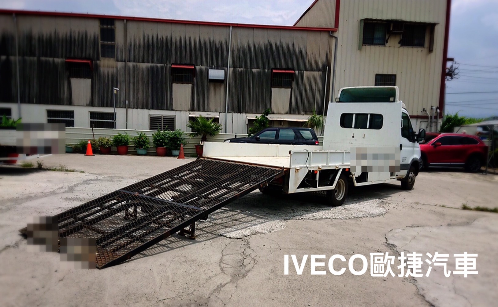 升降油壓梯超長軸極品-iveco貨車改裝