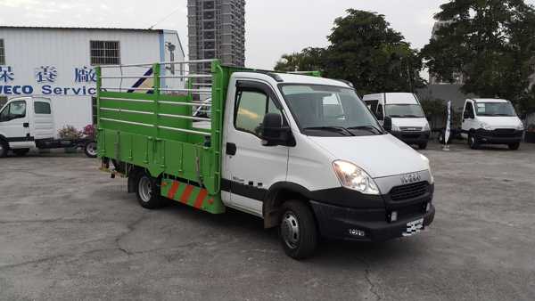 IVECO.歐霸.框式貨斗.帆布.菜車.蔬果運輸車.肥料車.載貨省油.載貨空間.尖達.引擎有力.渦輪.鋁車斗