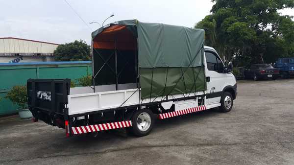 IVECO.歐霸.框式貨斗.帆布.菜車.蔬果運輸車.肥料車.載貨省油.載貨空間.尖達.引擎有力.渦輪.鋁車斗