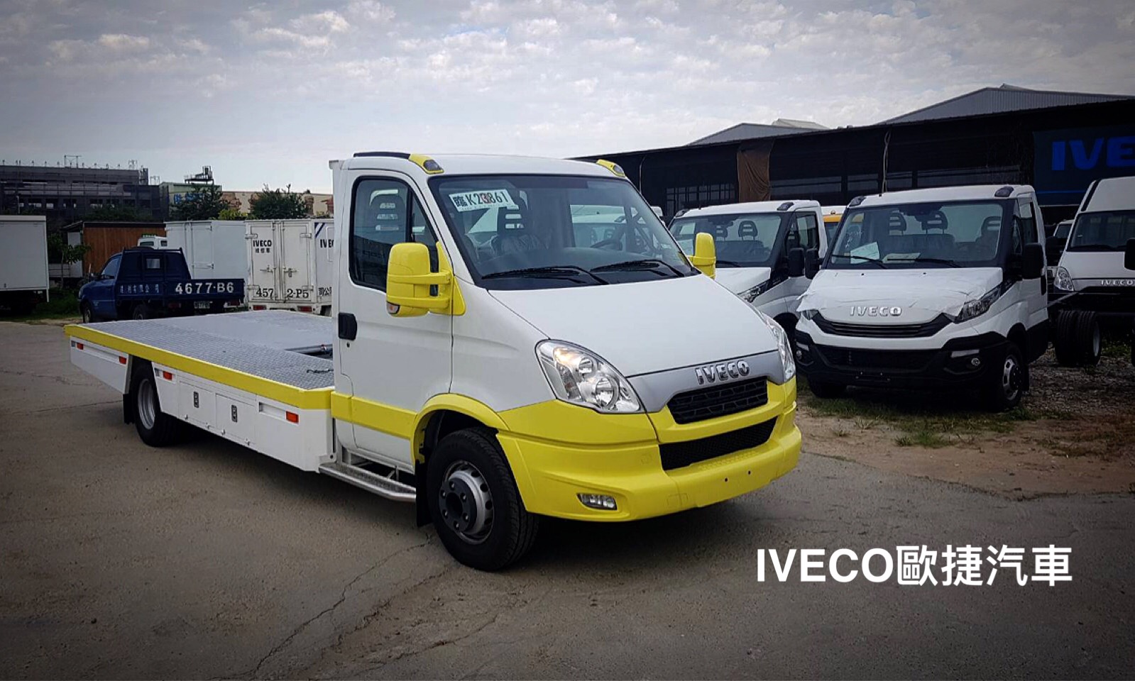 IVECO 吊車車體打造