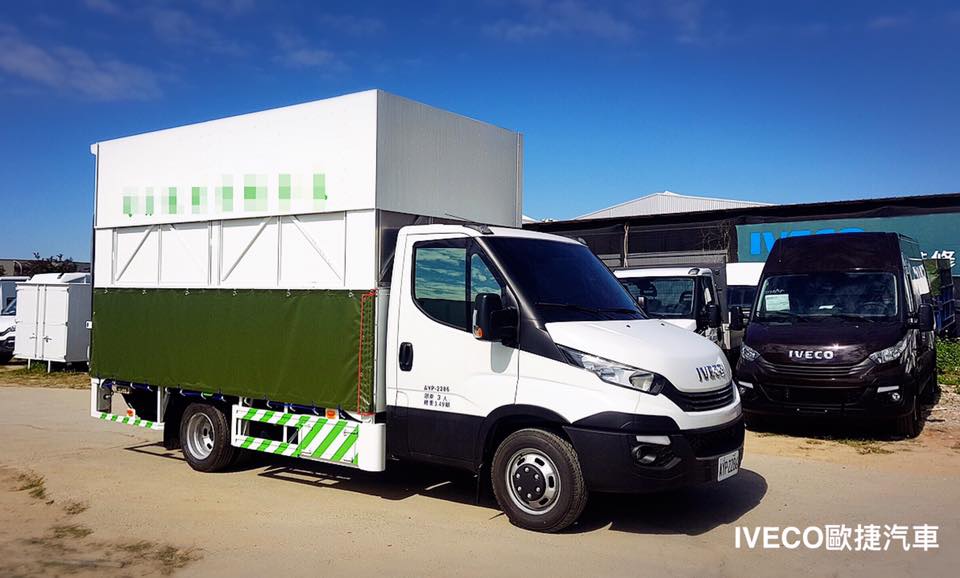 iveco伸縮貨斗商用車