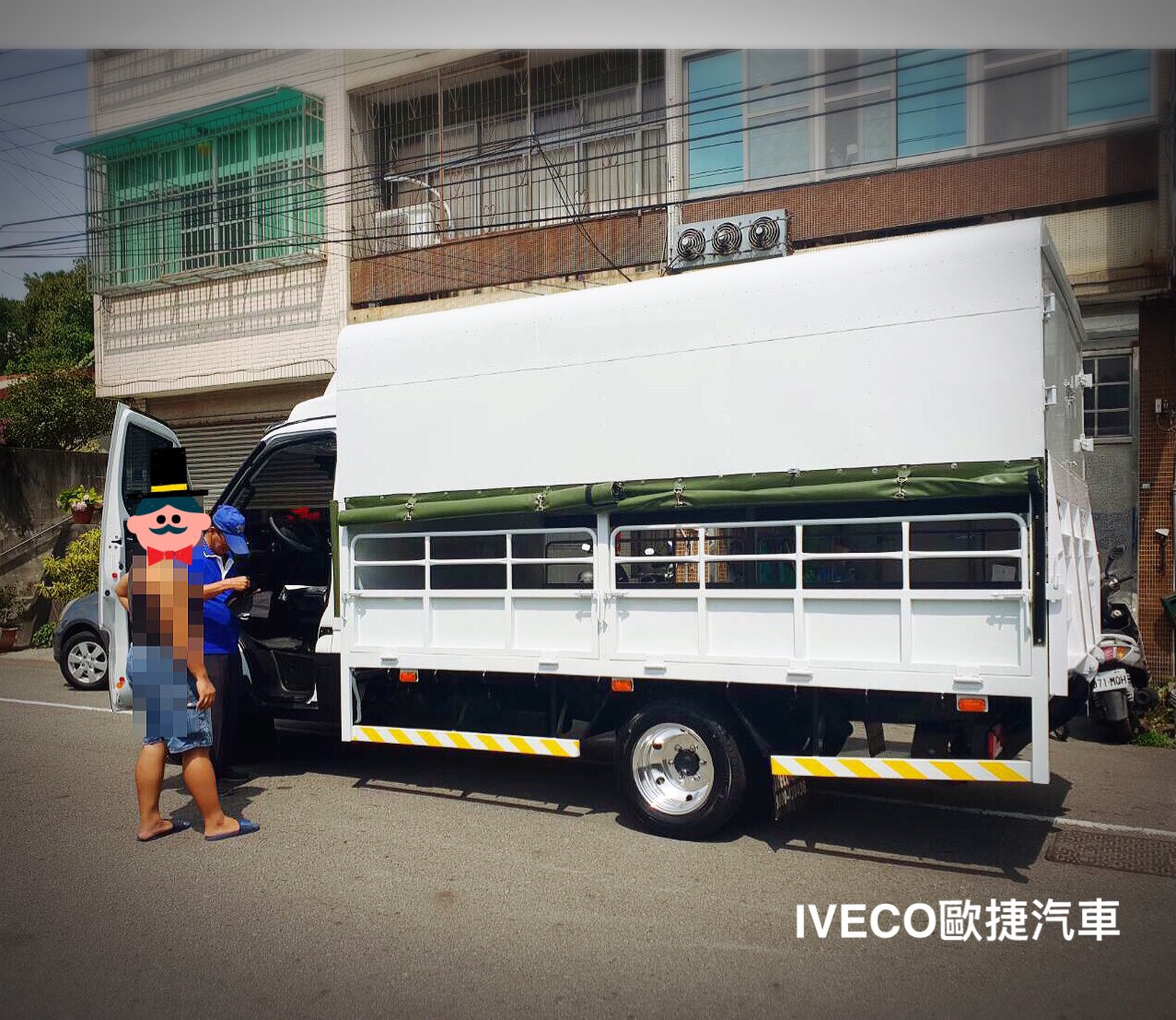 IVECO菜車改裝車體/框式貨斗